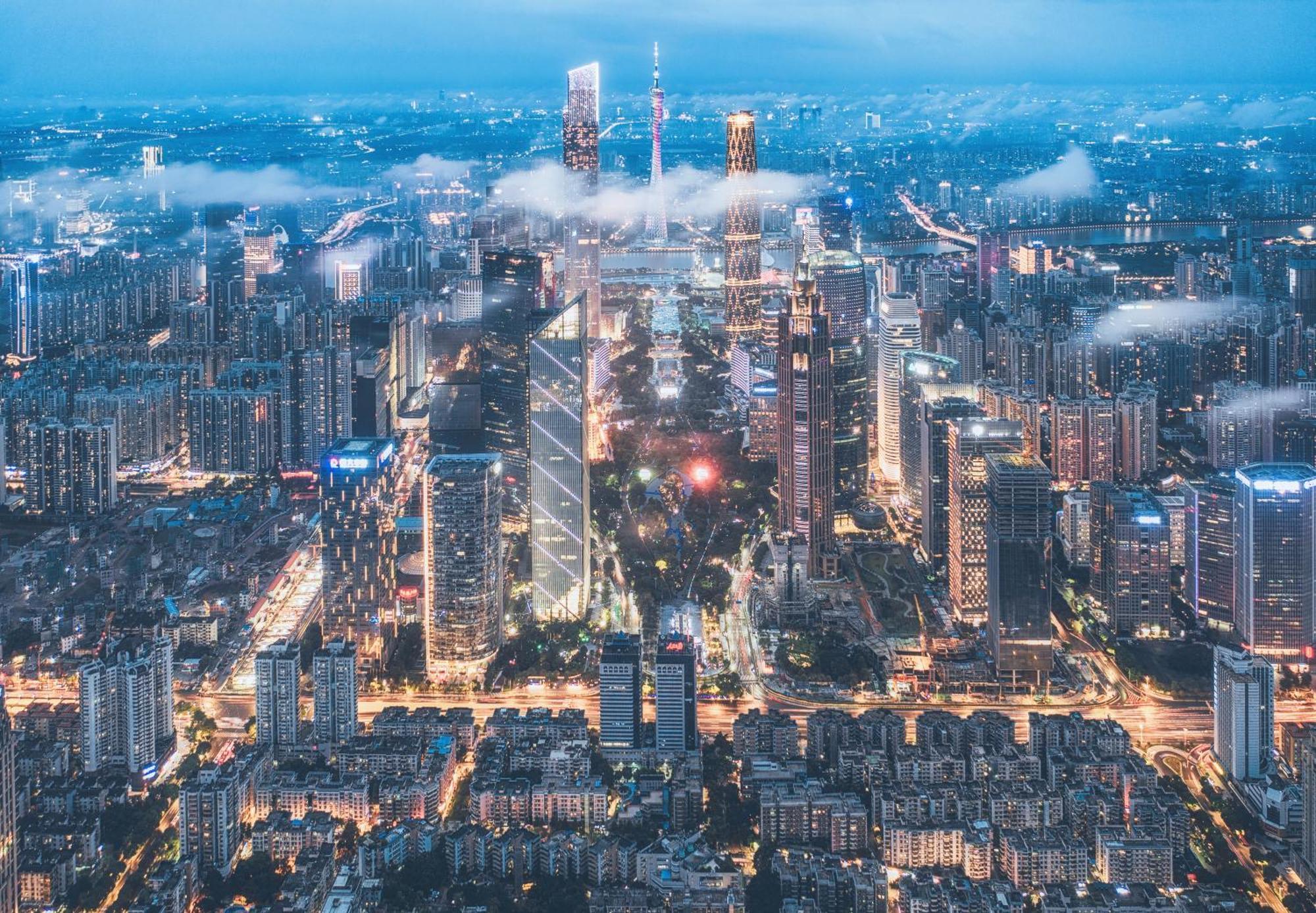 Guangzhou Heng He Hotel Buitenkant foto